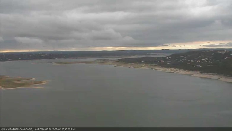Lake Travis webcam, May 2, 2025 5:45 PM CT