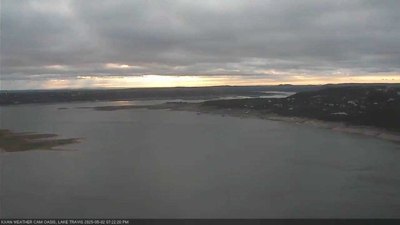 Lake Travis webcam, May 2, 2025 7:25 PM CT