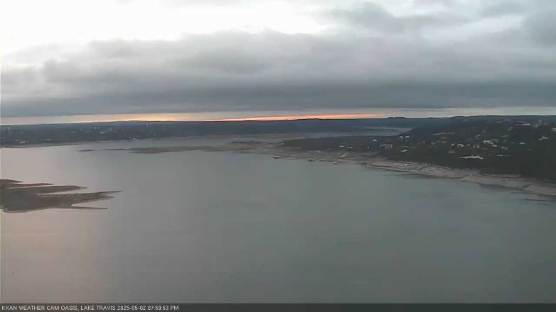 Lake Travis webcam, May 2, 2025 8:00 PM CT