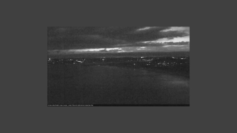 Lake Travis webcam, May 2, 2025 8:45 PM CT