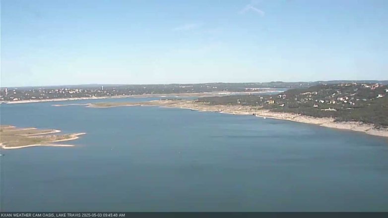 Lake Travis webcam, May 3, 2025 9:45 AM CT