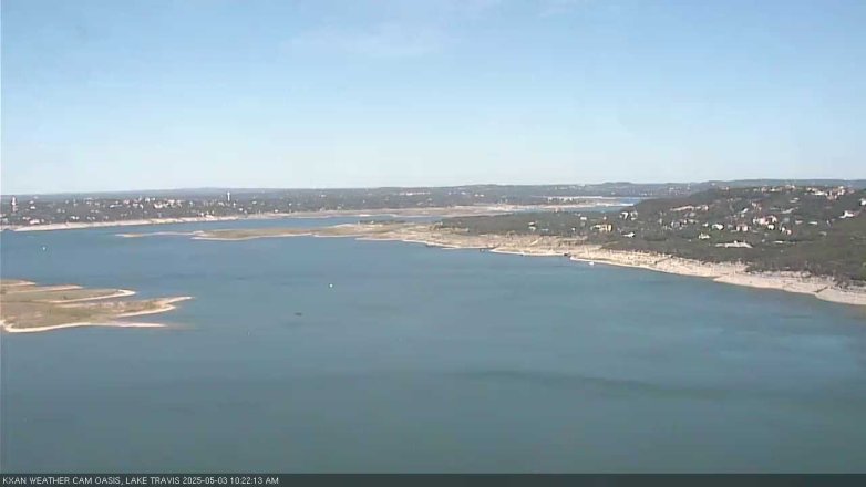 Lake Travis webcam, May 3, 2025 10:25 AM CT
