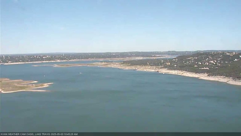 Lake Travis webcam, May 3, 2025 10:45 AM CT