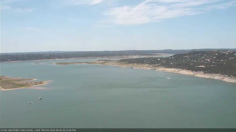 Lake Travis webcam, May 3, 2025 2:25 PM CT
