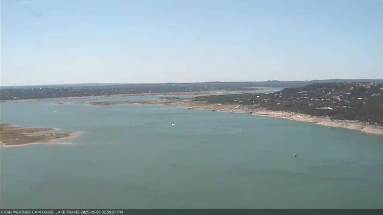 Lake Travis webcam, May 3, 2025 3:00 PM CT