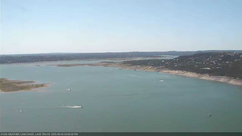 Lake Travis webcam, May 3, 2025 3:45 PM CT