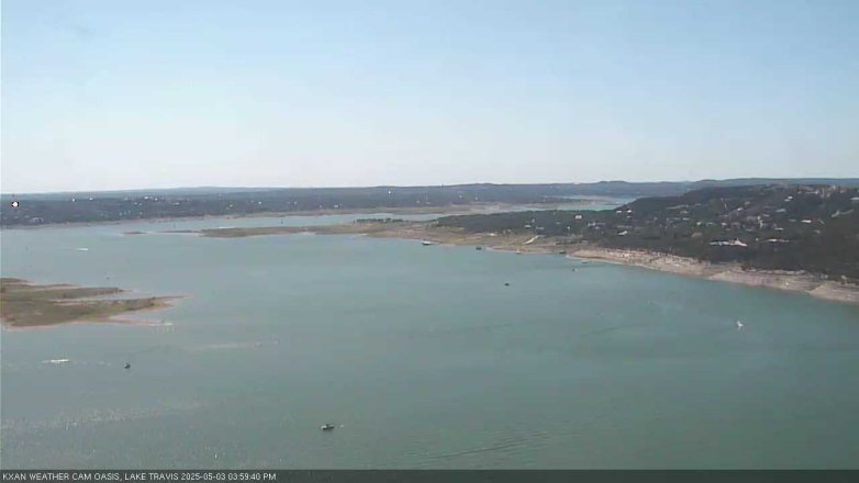 Lake Travis webcam, May 3, 2025 4:00 PM CT