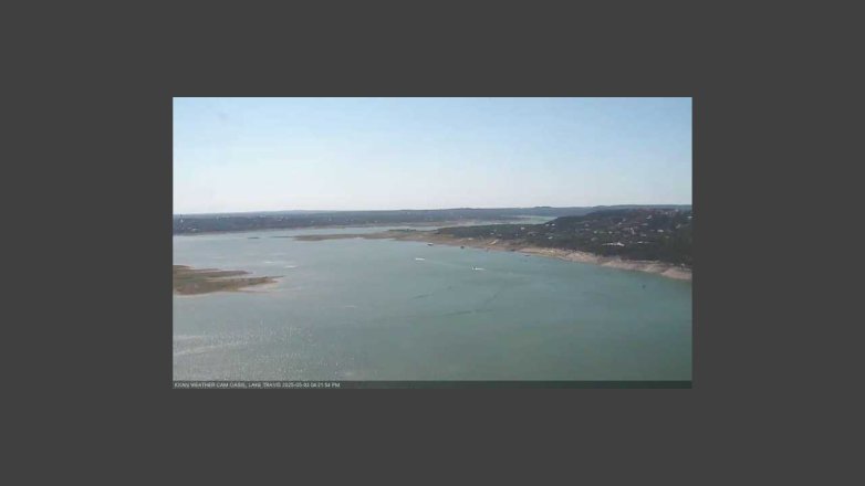 Lake Travis webcam, May 3, 2025 4:25 PM CT