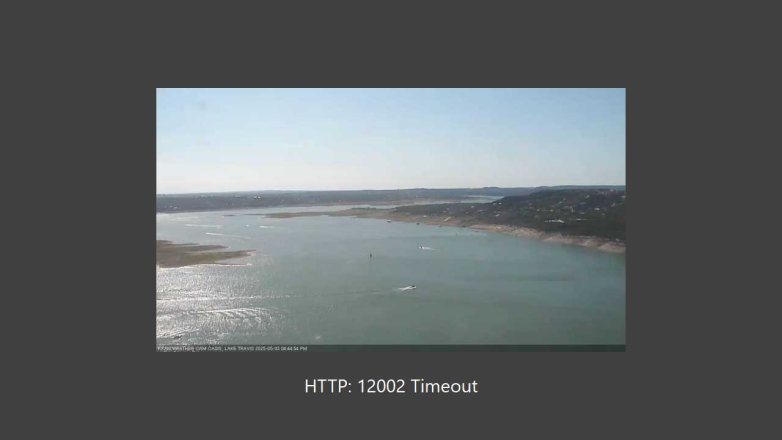 Lake Travis webcam, May 3, 2025 4:45 PM CT
