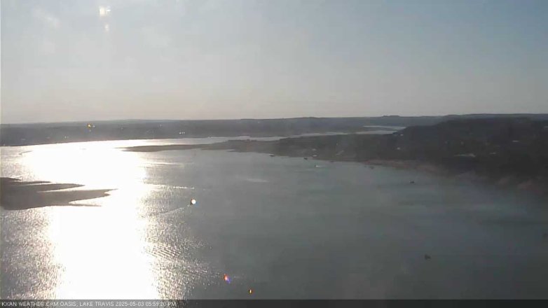 Lake Travis webcam, May 3, 2025 6:00 PM CT