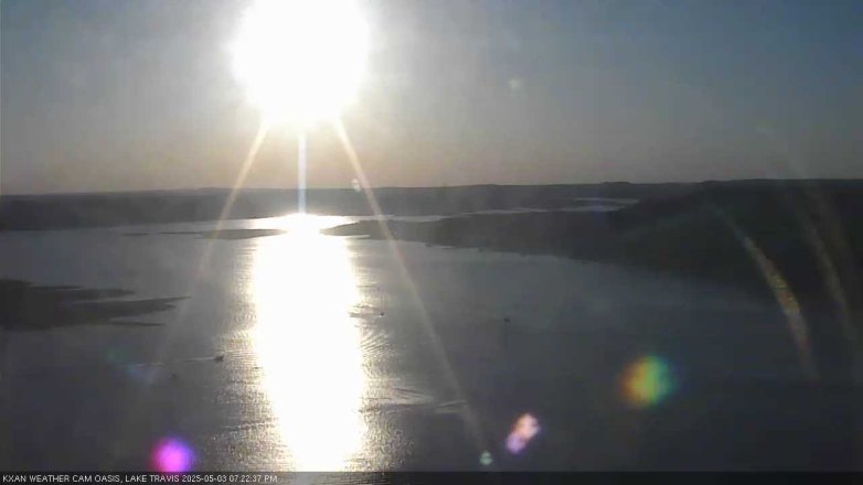 Lake Travis webcam, May 3, 2025 7:25 PM CT