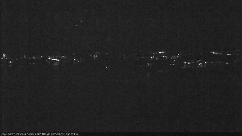 Lake Travis webcam, May 3, 2025 11:00 PM CT