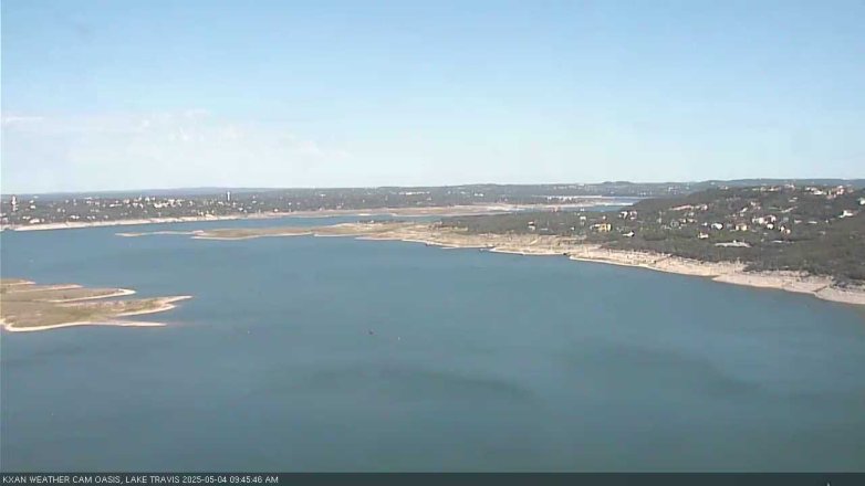 Lake Travis webcam, May 4, 2025 9:45 AM CT