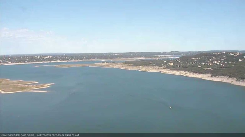 Lake Travis webcam, May 4, 2025 10:00 AM CT