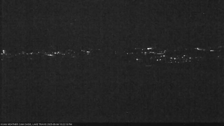 Lake Travis webcam, May 4, 2025 10:25 PM CT