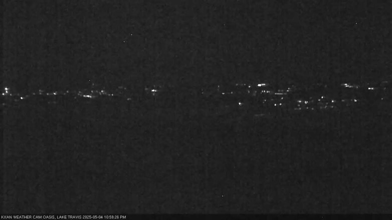 Lake Travis webcam, May 4, 2025 11:00 PM CT