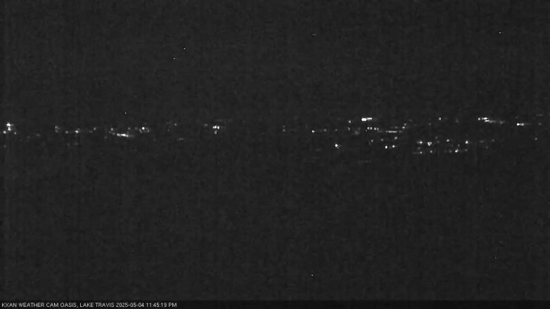 Lake Travis webcam, May 4, 2025 11:45 PM CT