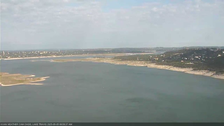 Lake Travis webcam, May 5, 2025 9:00 AM CT