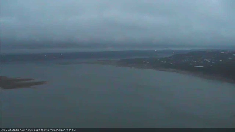 Lake Travis webcam, May 5, 2025 8:25 PM CT