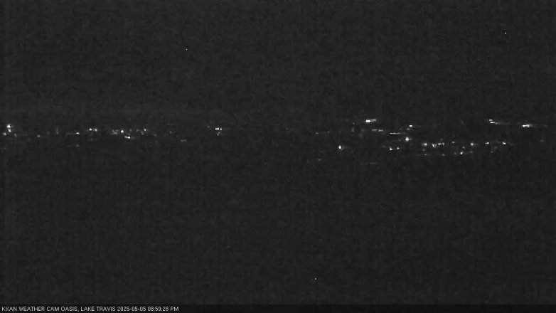 Lake Travis webcam, May 5, 2025 9:00 PM CT