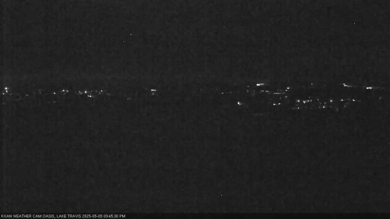 Lake Travis webcam, May 5, 2025 9:45 PM CT