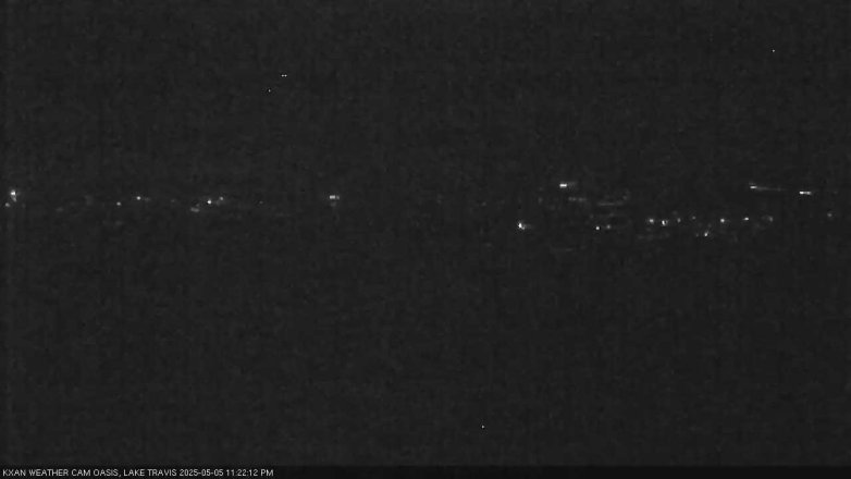 Lake Travis webcam, May 5, 2025 11:25 PM CT