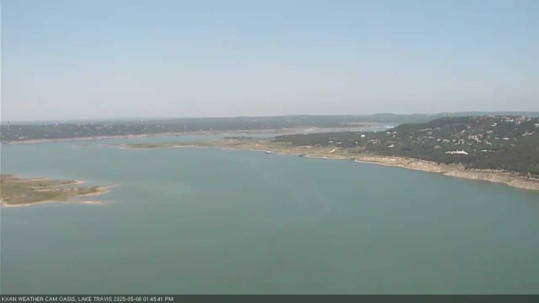 Lake Travis webcam, May 6, 2025 1:45 PM CT