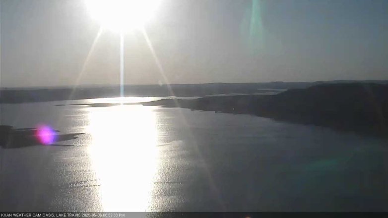 Lake Travis webcam, May 6, 2025 7:00 PM CT