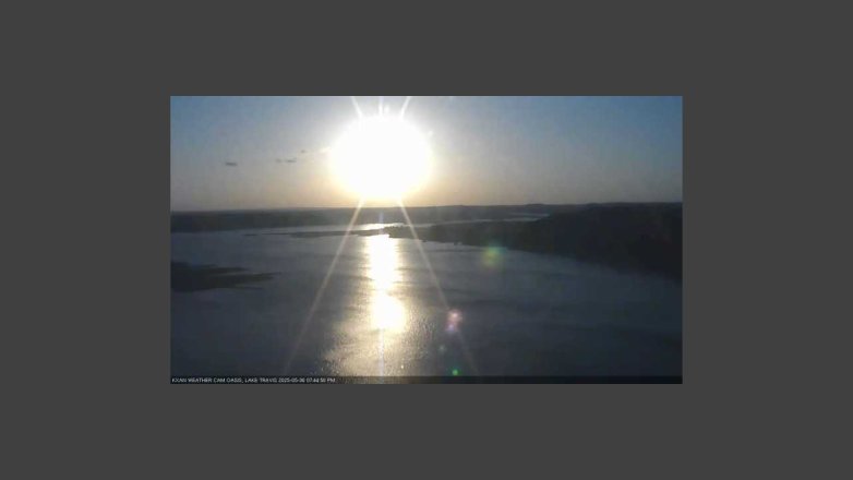 Lake Travis webcam, May 6, 2025 7:45 PM CT