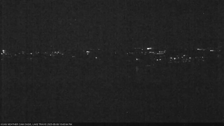Lake Travis webcam, May 6, 2025 10:45 PM CT