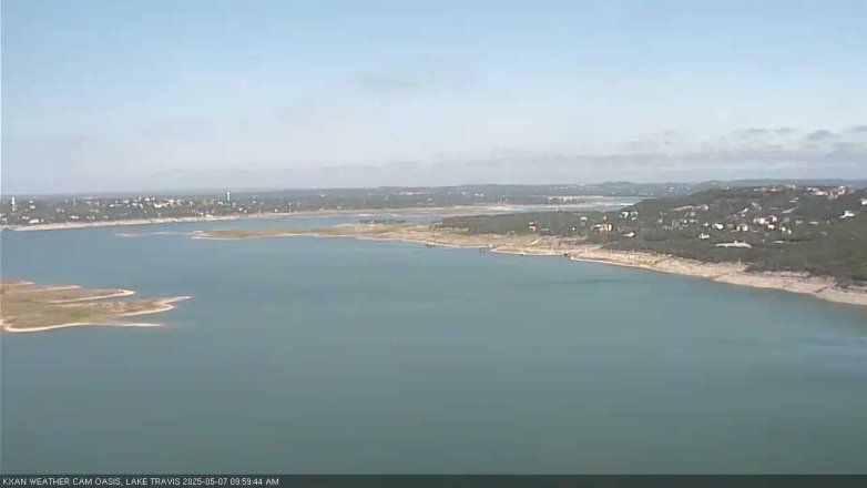 Lake Travis webcam, May 7, 2025 10:00 AM CT