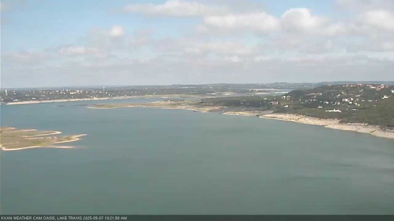 Lake Travis webcam, May 7, 2025 10:25 AM CT