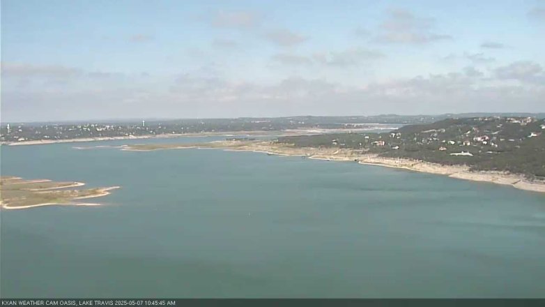 Lake Travis webcam, May 7, 2025 10:45 AM CT