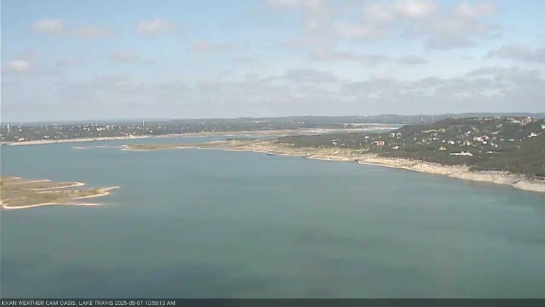 Lake Travis webcam, May 7, 2025 11:00 AM CT
