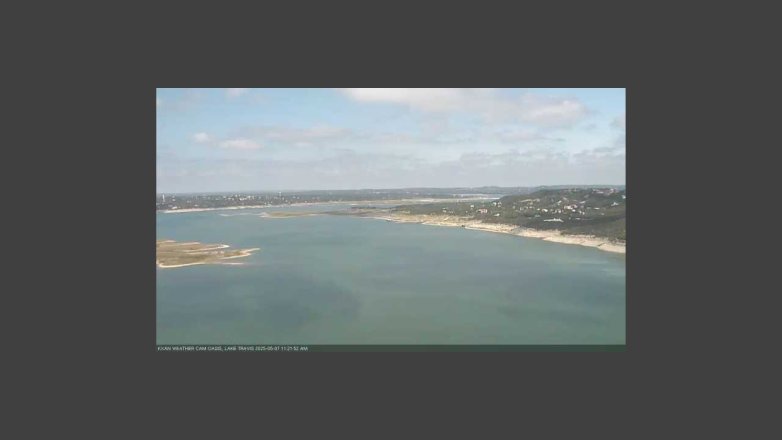 Lake Travis webcam, May 7, 2025 11:25 AM CT