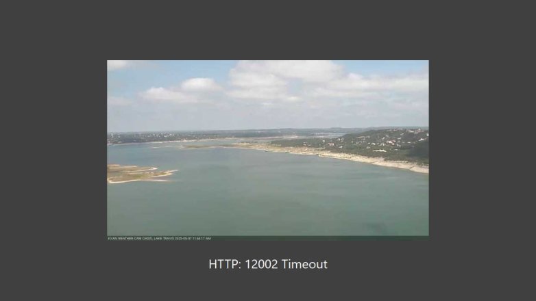 Lake Travis webcam, May 7, 2025 11:45 AM CT