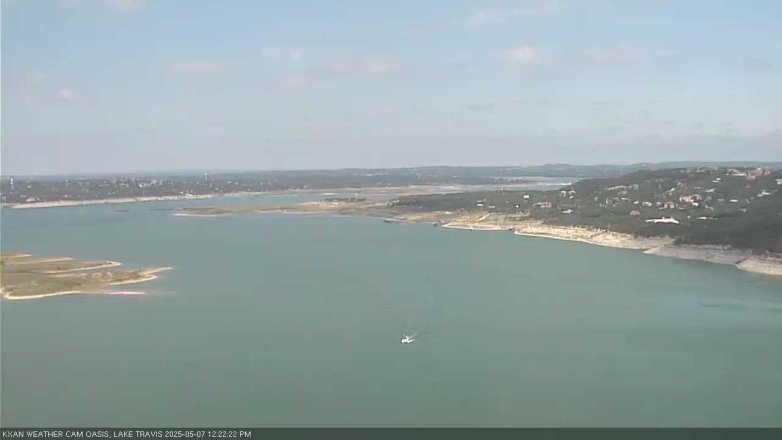Lake Travis webcam, May 7, 2025 12:25 PM CT