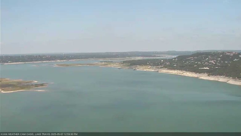 Lake Travis webcam, May 7, 2025 1:00 PM CT
