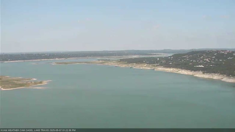 Lake Travis webcam, May 7, 2025 1:25 PM CT