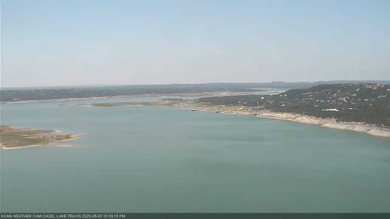 Lake Travis webcam, May 7, 2025 2:00 PM CT