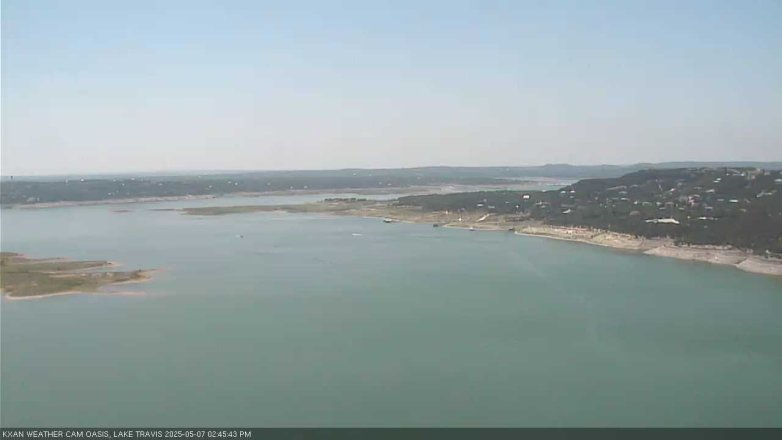 Lake Travis webcam, May 7, 2025 2:45 PM CT