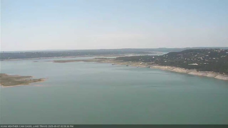 Lake Travis webcam, May 7, 2025 3:00 PM CT