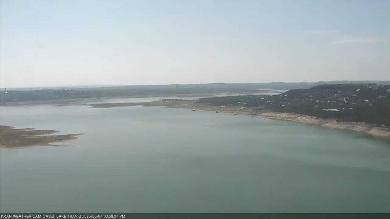 Lake Travis webcam, May 7, 2025 4:00 PM CT