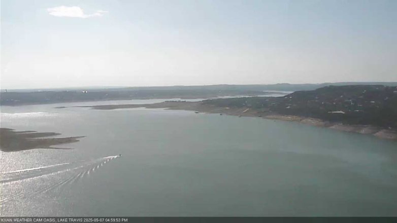 Lake Travis webcam, May 7, 2025 5:00 PM CT