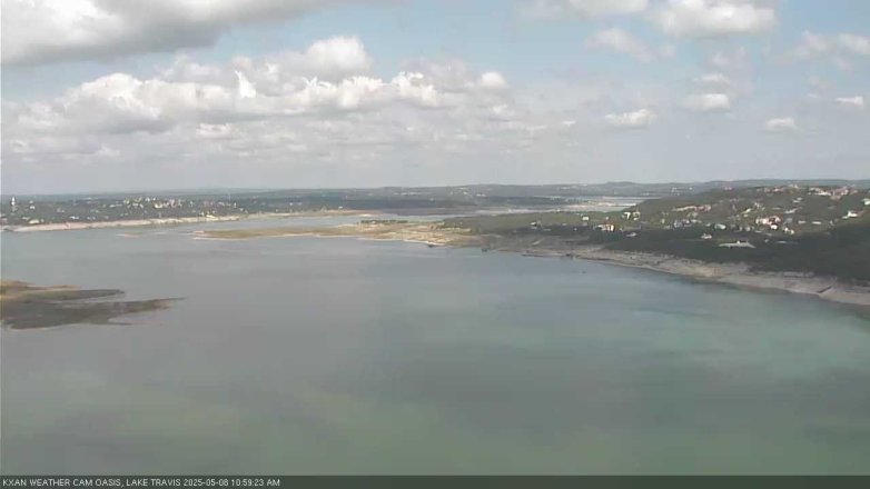 Lake Travis webcam, May 8, 2025 11:00 AM CT