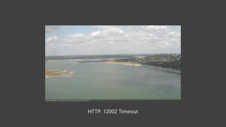Lake Travis webcam, May 8, 2025 12:00 PM CT