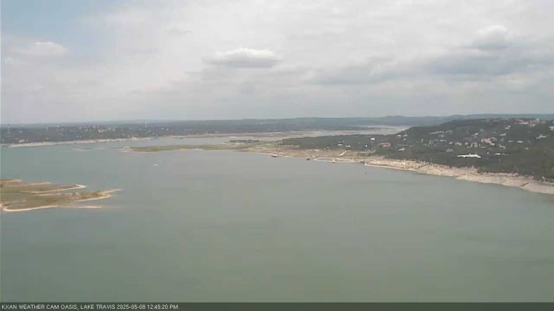 Lake Travis webcam, May 8, 2025 12:45 PM CT