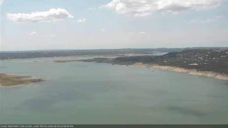 Lake Travis webcam, May 8, 2025 3:00 PM CT