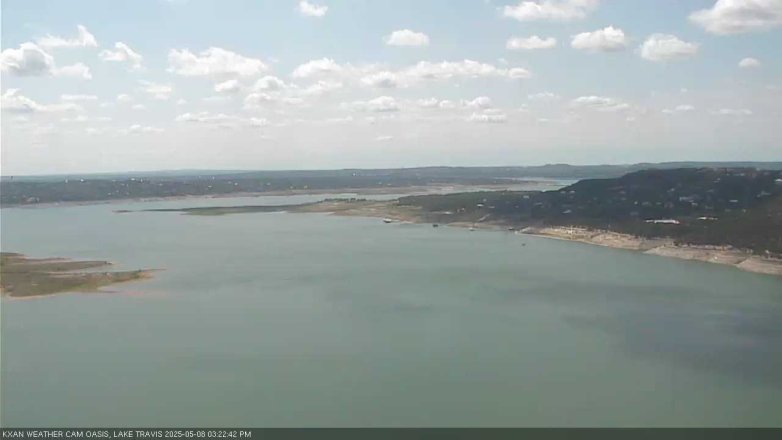 Lake Travis webcam, May 8, 2025 3:25 PM CT
