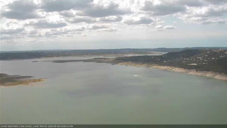 Lake Travis webcam, May 8, 2025 4:00 PM CT